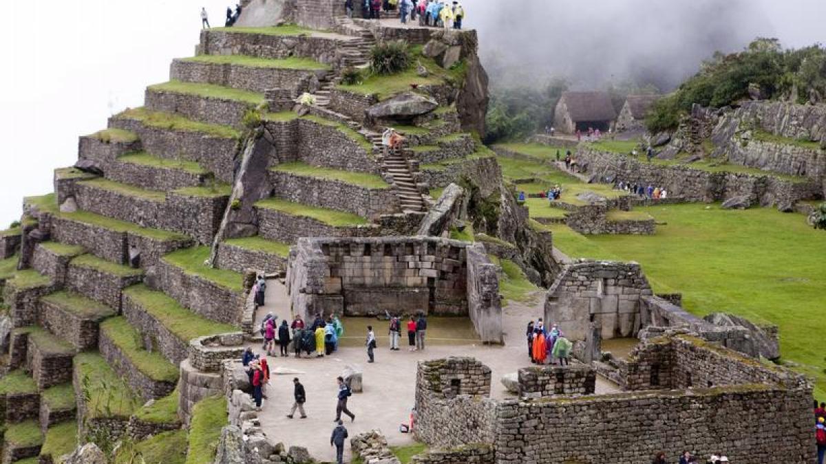 Machu Picchu Peru Geht Gegen Nacktfotos Vor