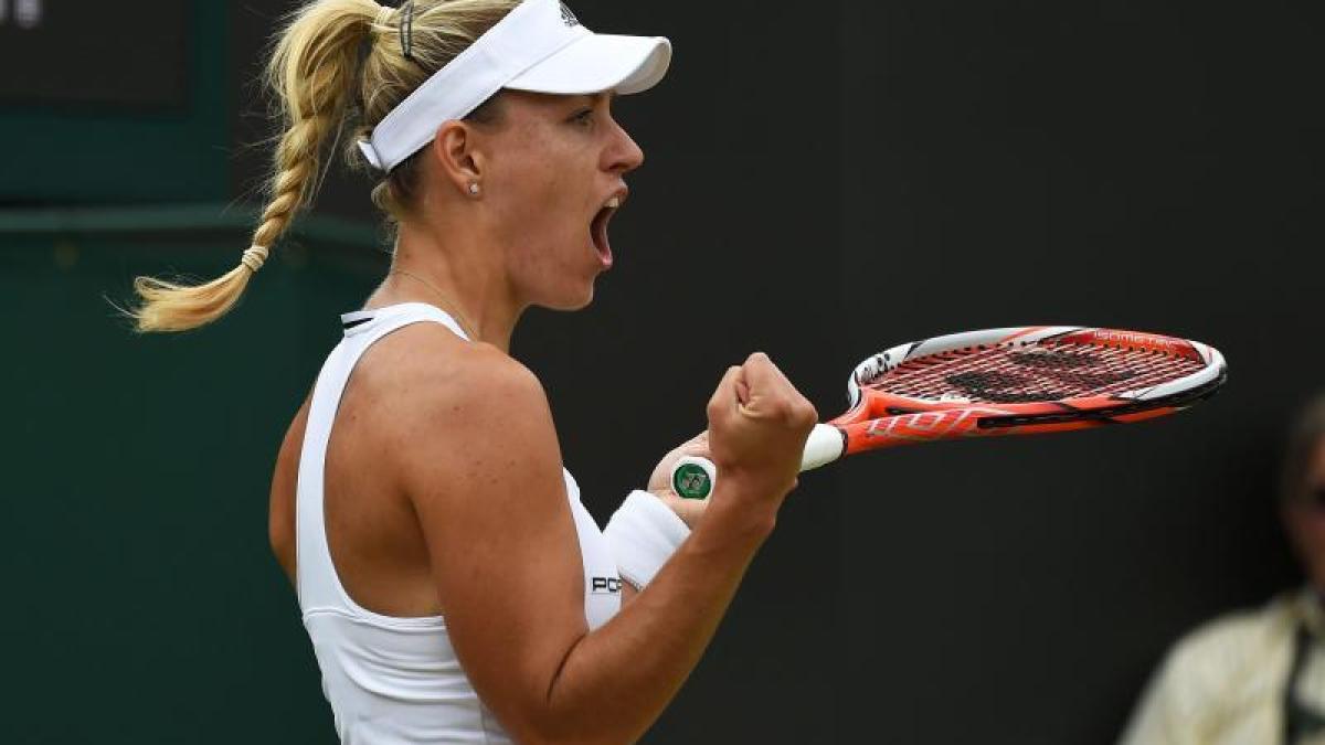 Wimbledon Jahre Nach Steffi Grafs Sieg Steht Angelique Kerber Im