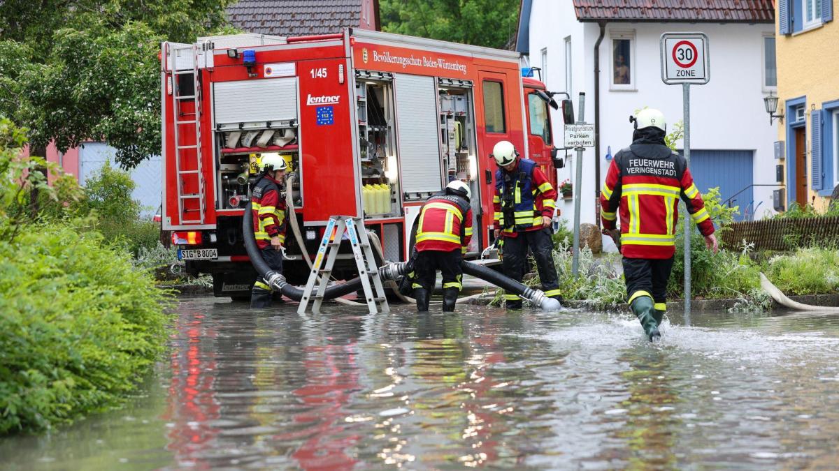 Unwetter Neue Regenf Lle In S Ddeutschland Aber Nur Wenige Eins Tze