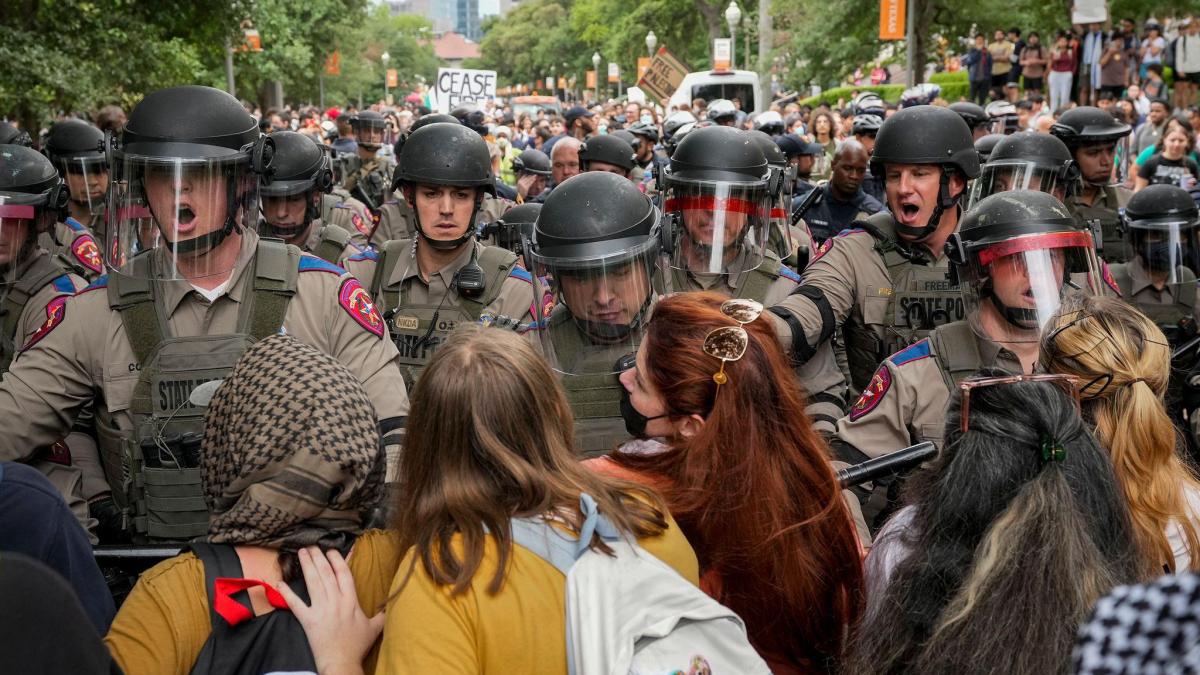 Pro Pal Stina Proteste An Us Unis Weiten Sich Aus