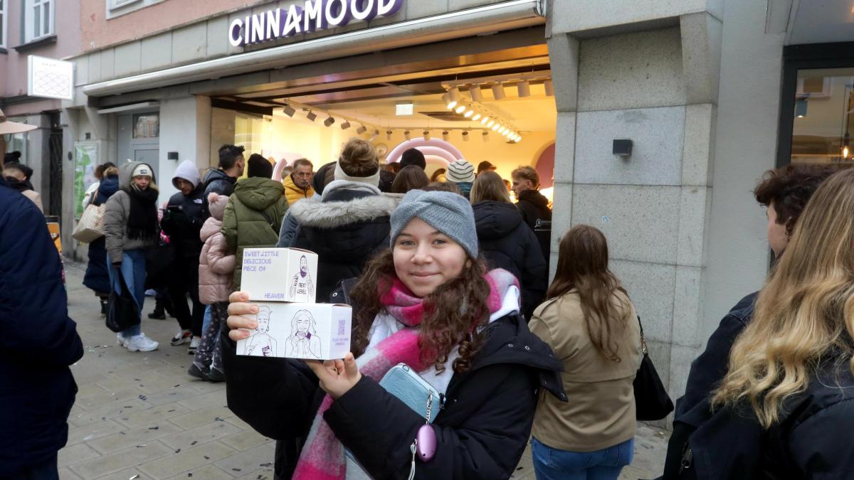 Innenstadt Großer Andrang bei der Eröffnung von Cinnamood in der