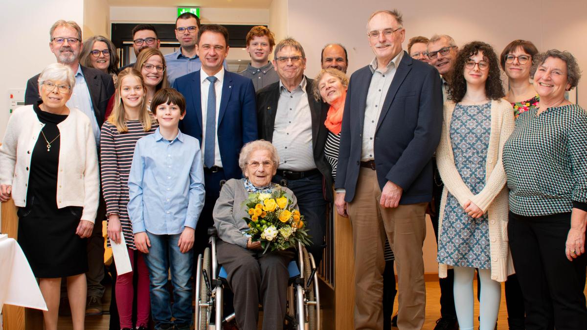 Dillingen Theresia Huber Aus Dillingen Feiert Ihren Geburtstag