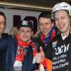 Die Fans von ESV-Kapitän David Heinrich (rechts) werden auch in der kommenden Saison Landesliga-Eishockey sehen.