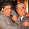 Frank Vincent (rechts) ist im Alter von 78 Jahren gestorben. Hier steht er neben Vincent Pastore bei der Premiere der 5. Staffel der HBO-Serie "Die Sopranos".