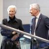 Auch dabei: internationale Prominenz. Etwa Christine Lagarde, Präsidentin der Europäischen Zentralbank und Bruno le Maire, französischer Finanzminister.