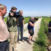 Der Kreisverband Augsburg des Bayerischen Bauernverbandes organisierte eine Presserundfahrt über die Felder um Langerringen.  	