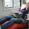 Anika Nothelfer aus Nersingen hat sich gestern spontan entschlossen, das erste Mal zum Blutspenden. Das BRK-Team hofft auf mindestens 500 Teilnehmer.