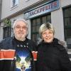 Egon und Birgitt Bork haben 28 Jahre lang die "Sackpfeife" in der Bäckergasse betrieben. Im zweiten Corona-Jahr haben sich die Wirtsleute nun zurückgezogen, das Lokal führen nun andere.