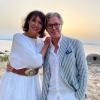 Silvia Laubenbacher und Percy Hoven im Sommer 2021 auf Mallorca. Dort verbrachte das Ehepaar noch bewusst Zeit miteinander. Vor acht Monaten ist Silvia Laubenbacher gestorben.