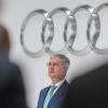 Rupert Stadler, damaliger Vorstandsvorsitzender des Fahrzeugherstellers Audi AG, während einer Bilanz-Pressekonferenz in Ingolstadt.