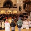 Pfarrerinnen und Pfarrer versuchten den Menschen in den Weihnachtsgottesdiensten Zuversicht mitzugeben. 