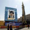 Das Mullahregime gibt sich kampfbereit: Im September 2016 wird in Teheran eine Mittelstreckenrakete präsentiert – neben dem Konterfei von Revolutionsführer Ali Chamenei. Das Bild ist umrahmt von israelfeindlichen Parolen.  	 	