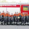 Die bei der Leistungsprüfung erfolgreichen Teilnehmer der Feuerwehr Scheuring. 