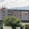 Die frühere Kinderklinik am Uniklinikum Augsburg musste aufwendig umgebaut und modernisiert werden.