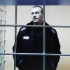 Alexej Nawalny ist während einer Gerichtsverhandlung per Video aus dem Gefängnis zugeschaltet.