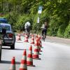 Wie hier in Hamburg, so sollen auch in Ingolstadt zwei Pop-up-Radwege entstehen. Dabei werden einzelne Spuren einer Straße für einen bestimmten Zeitraum für den Radverkehr abgetrennt.  	