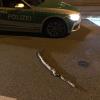 Eine Riesenschlange, die sich nachts durch die Donauwörther Straße im Augsburger Stadtteil Oberhausen schlängelte, sorgte für Wirbel.