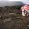 Beim Mount Bromo auf Java: Für jene, denen der Aufstieg auf den Vulkan zu anstrengend ist, stehen Pferde bereit.