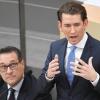 Österreichs neue Bundesregierung um Kanzler Sebastian Kurz (rechts) will den Südtirolern den österreichischen Pass anbieten. Das sorgt in Italien für Aufregung.