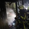 Auf dem Gelände des KJF-Berufsbildungs- und Jugendhilfezentrum Sankt Nikolaus in Dürrlauingen brannte eine Gartenhütte.