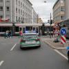 Die liegen gebliebene Tram blockierte die Karlstraße eine halbe Stunde lang. Es kaum zu Staus. 