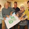 Die Eule wird Grün: Conny Rudolph, Manfred Bittner, Thomas Böhm, Sabine Dehner und Helga Schneller berichteten über die Gründung des neuen Grünen-Ortsverbands in Elchingen.  	