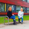 Sie arbeiten seit zehn Jahren als Jugendsozialarbeiterinnen an Schulen: Andrea Berkemeier (rechts) und Birgitt Glasenapp. 	