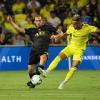 Hany Mukhtar (r) vom Nashville SC und Verteidiger Giorgio Chiellini vom FC Los Angeles.