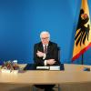 Bundespräsident Frank-Walter Steinmeier hat die aktuelle Corona-Lage zum Anlass für einer Fernsehansprache genommen. Die Politik kommt dabei nicht gut weg. 