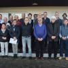 Diese Mitglieder des TSV Gundelsheim wurden bei der Jahreshauptversammlung geehrt.  	