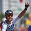 Der Slowake Peter Sagan hat die zweite Etappe der Tour de France gewonnen.
