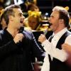 Robbie Williams und Gary Barlow im Duett