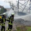 In der VG-Babenhausen ist eine Zweckvereinbarung angedacht, die das Feuerwehrwesen betrifft. Dieses Foto entstand bei einem großen Einsatz im Juli 2021 in Klosterbeuren.