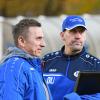Die Herbstrunde lief nicht nach Plan für den SC Ichenhausen. Die Mienen von Sportleiter Rudi Schiller und Trainer Oliver Unsöld nach dem 1:1 gegen den SV Egg sagen alles. 	