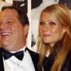 Das Archivbild vom Oktober 2002 zeigt den Filmproduzenten Harvey Weinstein gemeinsam mit der Schauspielerin Gwyneth Paltrow bei einer Gala.