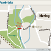 Hier soll die neue Paarbrücke in Mering entstehen.