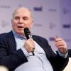 Macht sich keine Sorgen über die internationale Wettbewerbsfähigkeit der Bundesliga: Bayern-Präsident Uli Hoeneß.