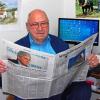 Kein Tag vergeht für Karl Kleiber ohne Mindelheimer Zeitung, für die er seit über 50 Jahren aus Haselbach berichtet. Heute wird „kk“ 75 Jahre alt. 	