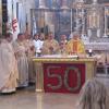 2010 feierte der langjährige Krumbacher Pfarrer Markus Holzheu (St. Michael) sein 50-jähriges Priesterjubiläum.
