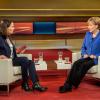 In der TV-Talkshow von Anne Will hat Angela Merkel eine Stunde lang über die aktuelle Flüchtlingskrise gesprochen. 