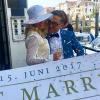 Anna-Marie Nickel und Fabian Lohr haben in Venedig geheiratet.  	 	