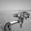 Der Rover "Curiosity" ist erstmals ein kleines Stück über den Mars gefahren.