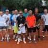 Tennis Herren 70 MTV Dießen
Erfolgreiches Herren-70-Tennisteam aus Dießen mit (von links) Werner Bernhard, Wolfgang Hübner, Hellmut Frank, Gerhard Lehmann, Hubert Houillot, Peter Ziller, Peter Schlick, Manni Bernhard, René Halte.
