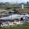 Während einer Pro-Palästina-Demonstration vor dem amerikanisch-türkischen Luftwaffenstützpunkt Incirlik kam es zu Ausschreitungen.