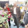 Der Frühling war auch in der Seehalle präsent und zog Blumenfreunde an. 