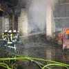 In Osterberg hat eine Hackschnitzelanlage gebrannt. Um die 150 Kräfte der Feuerwehr waren im Einsatz.