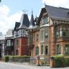 Prachtvolle Bauten: die einstigen Villen der Spielzeugfabrikanten in der Coburger Allee in Sonneberg.