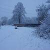 Diese winterliche Morgenstimmung an der Paar bei Unterschneitbach  entstand von heute auf morgen.