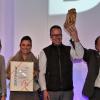 Die strahlenden Gewinner: (von links) Carina Huch (Regionalmarketing Günzburg), Yvonne Streitel (Donautal-Aktiv), Axel Egermann (Regionalmarketing Günzburg) und Lothar Kempfle (Donautal-Aktiv)