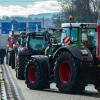 Protest auf der Autobahn: Französische Landwirte gehen seit Monaten für eine bessere Bezahlung und gegen steigende Kosten auf die Straße.